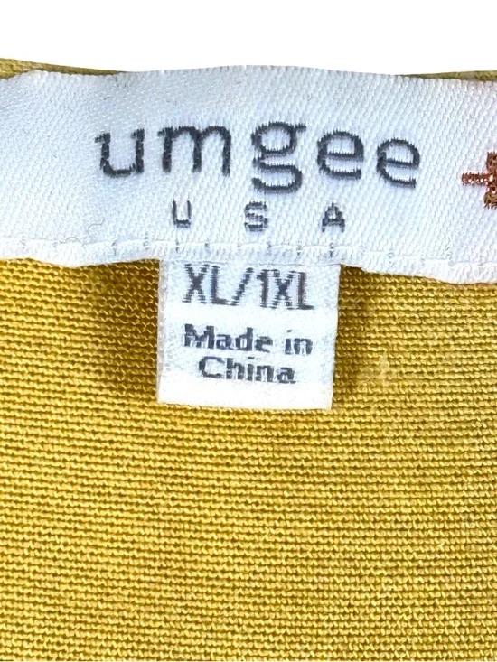 Umgee Tie Dye Kimono Open Front Cardigan XL - Picture 6 of 7